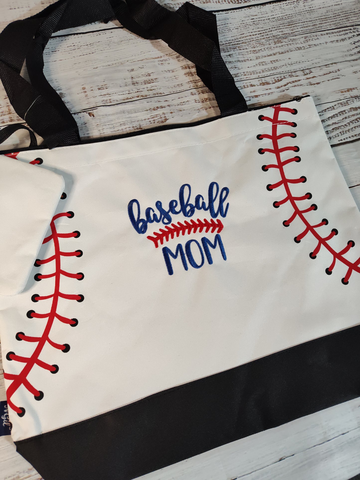 BASEBALL TOTE GAME DAY BAG TRAVEL BAG SPORTS TOTE