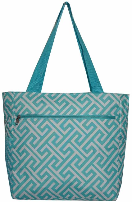 EMBROIDERED TOTE BAG BEACH BAG CARRY ON
